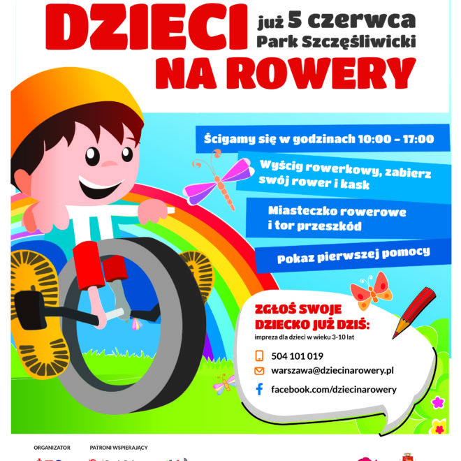 Dzieci na Rowery Warszawa 2022 Dzielnica Ochota